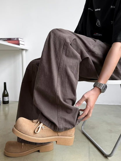 ワイドカーゴストレートパンツ