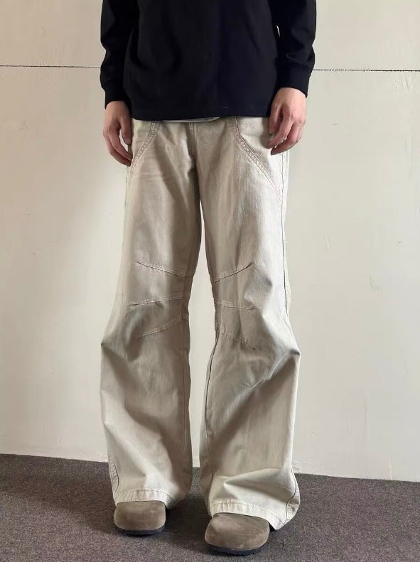 ワイドカーゴストレートパンツ