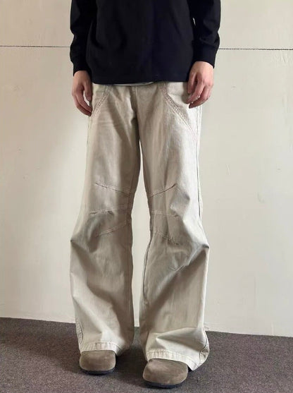 ワイドカーゴストレートパンツ